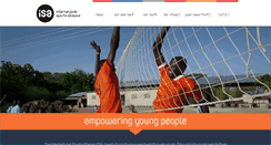 Desktop Screenshot of isa-youth.org